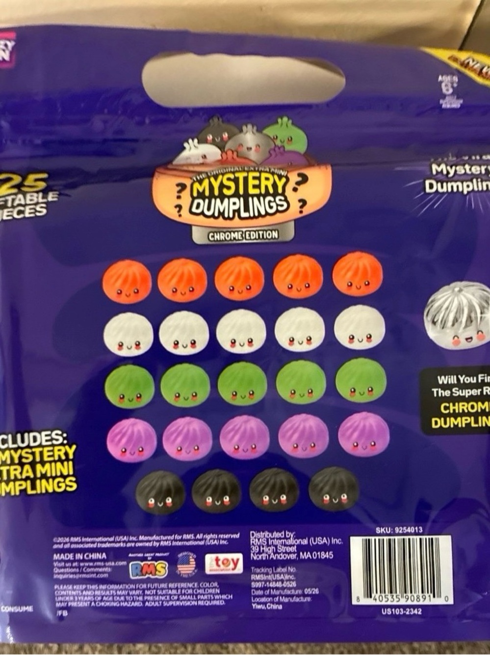 RMS Crazy Fun Extra Mini Dumplings Chrome Edition 25 pack - Picture 2 of 3